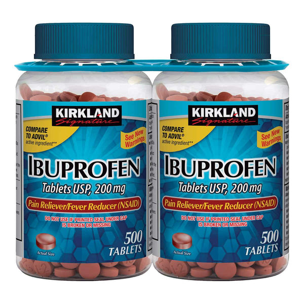 Kirkland Signature Ibuprofen 200 mg., 1,000 Tablets