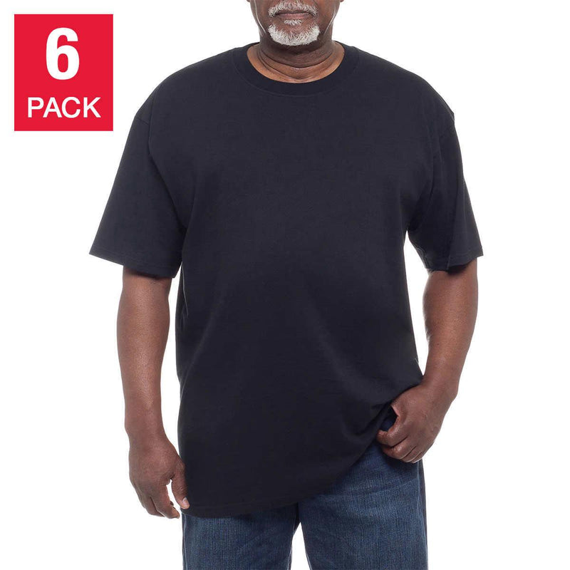 Kirkland Signature Men’s Crew Neck Tee, 6-pack