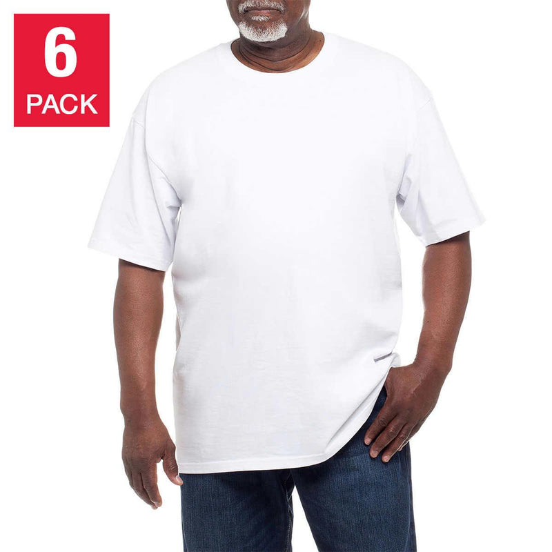 Kirkland Signature Men’s Crew Neck Tee, 6-pack