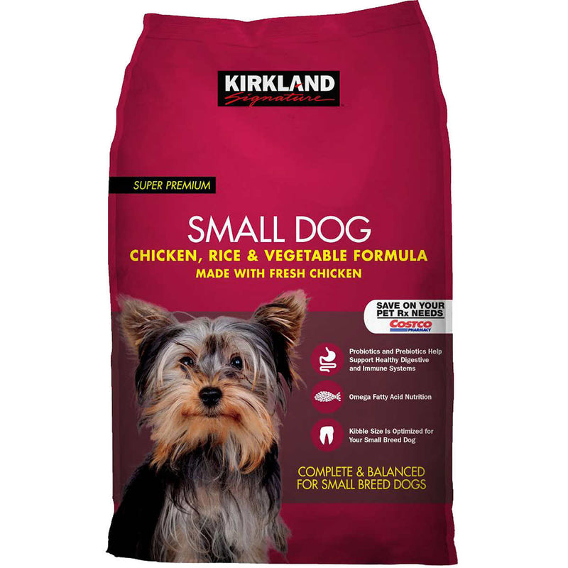 Kirkland Signature Small Formula Chicken and Vegetable Dog Food 20 lb. ) | Home Deliveries