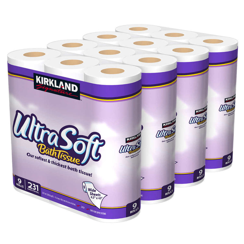 Kirkland Signature Ultra Soft Bath Tissue, 36 Rolls ) | Home Deliveries