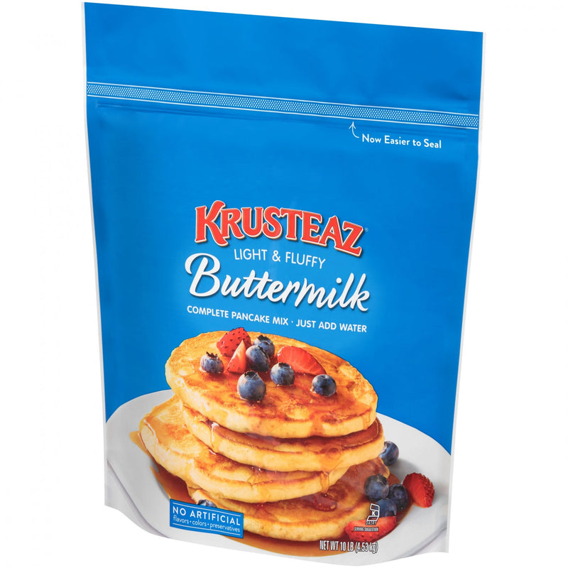 Krusteaz Light and Fluffy Buttermilk Complete Pancake Mix 10 lb. Bag