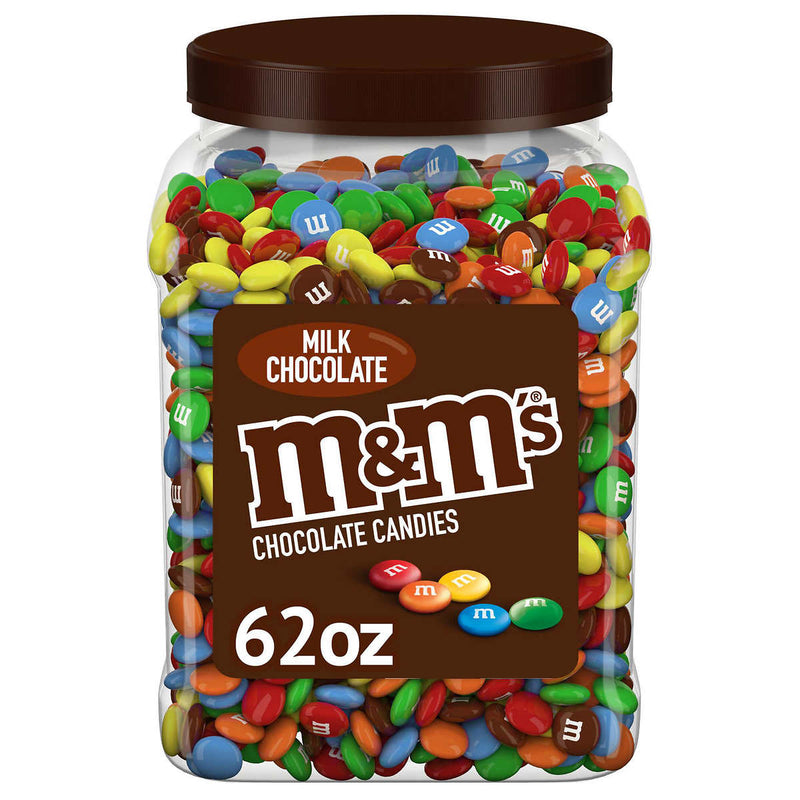 M&M's Milk Chocolate Candy, 62 oz Jar ) | Home Deliveries