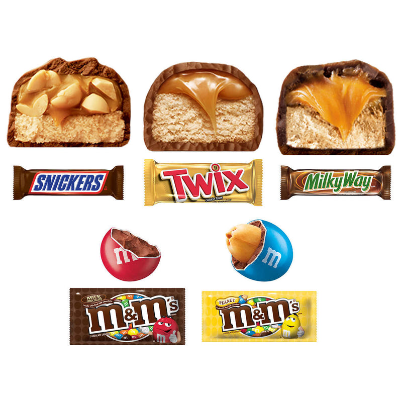 M&M's, Snickers and More Chocolate Candy Bars, Variety Pack, 30-count ) | Home Deliveries