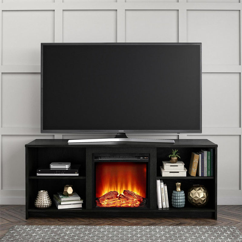 Mainstays Fireplace TV Stand for TVs up to 65