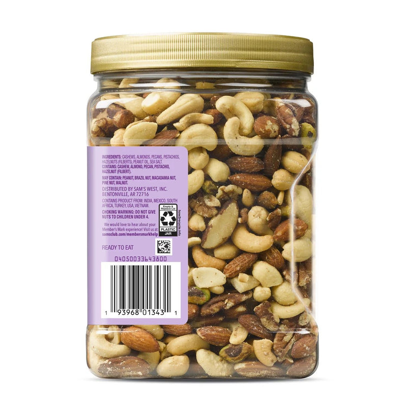 Member's Mark Lightly Salted Deluxe Mixed Nuts (34oz)