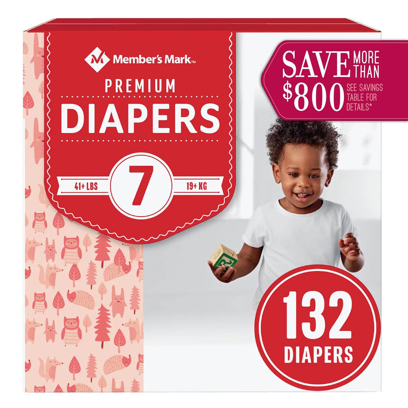 Member's Mark Premium Baby Diapers (Choose Your Size)