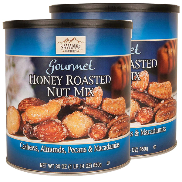 Savanna Honey Roasted Mix Nuts, 30 oz, 2-pack ) | Home Deliveries