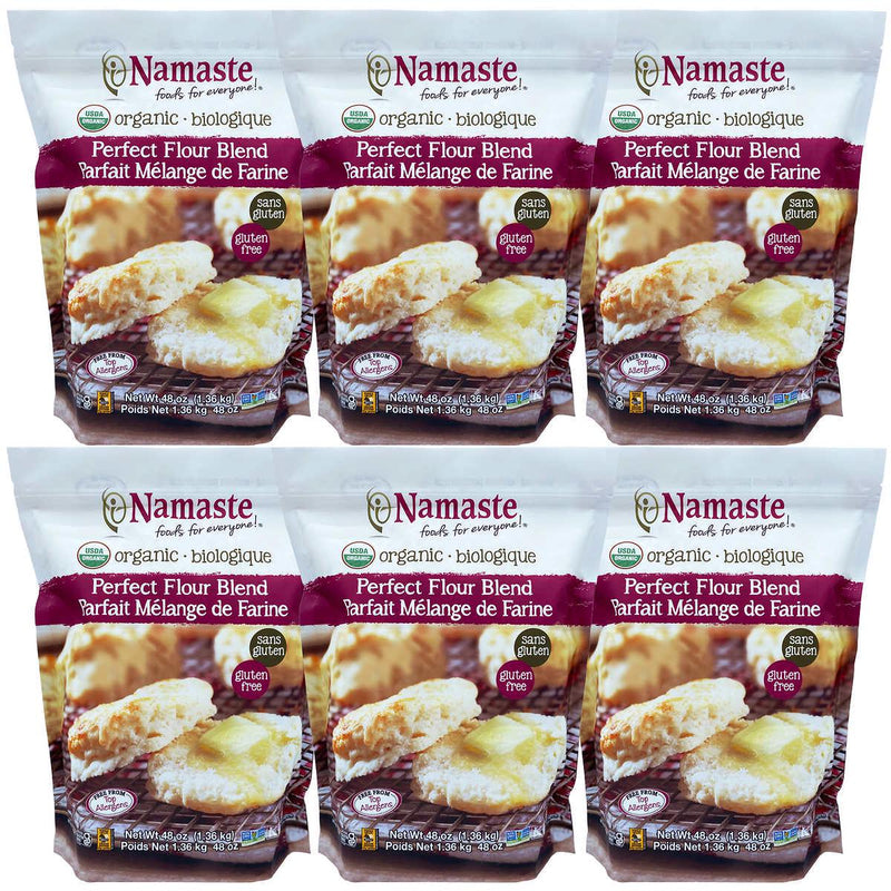 Namaste USDA Organic Gluten Free Perfect Flour Blend 48 oz 6 Pack ) | Home Deliveries