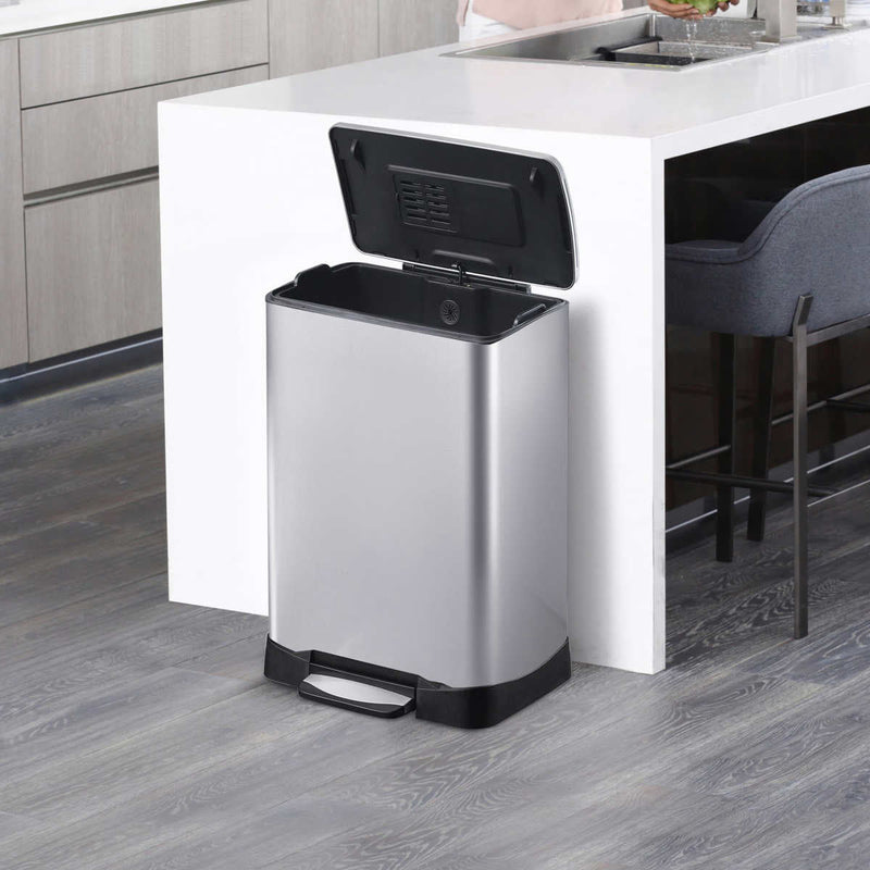 Neocube 50 Liter Stainless Steel Trash Can ) | Home Deliveries