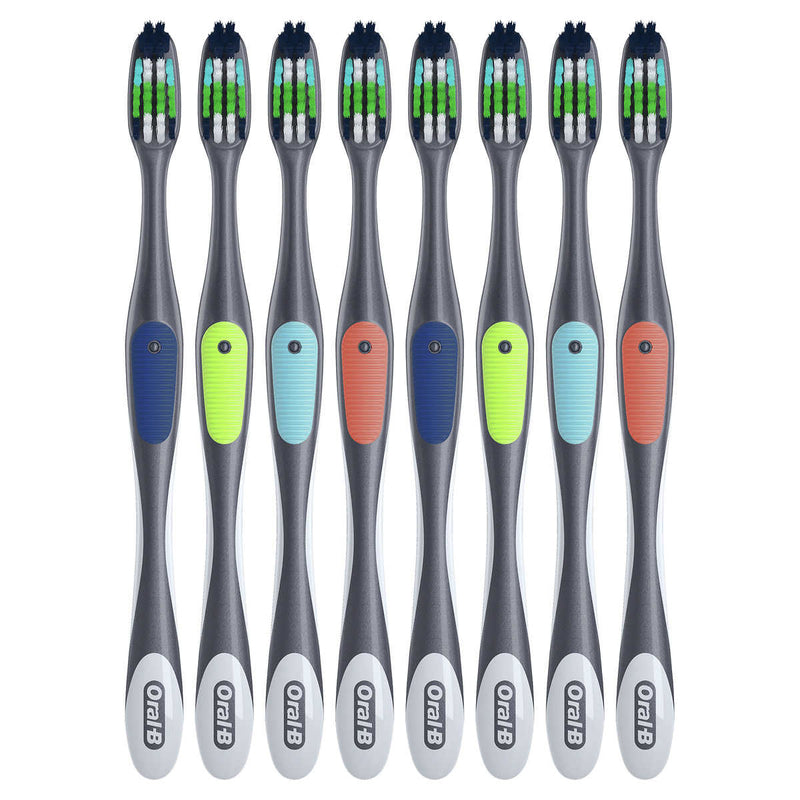 Oral-B CrossAction Advanced Toothbrush, 8-pack ) | Home Deliveries