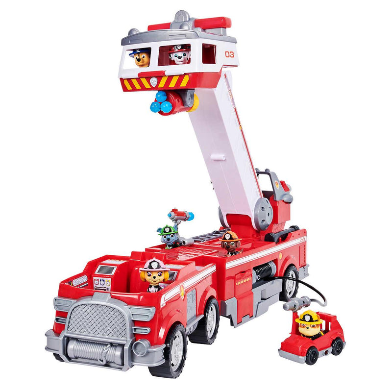 Paw Patrol Ultimate Firetruck with 6 Pup Figures