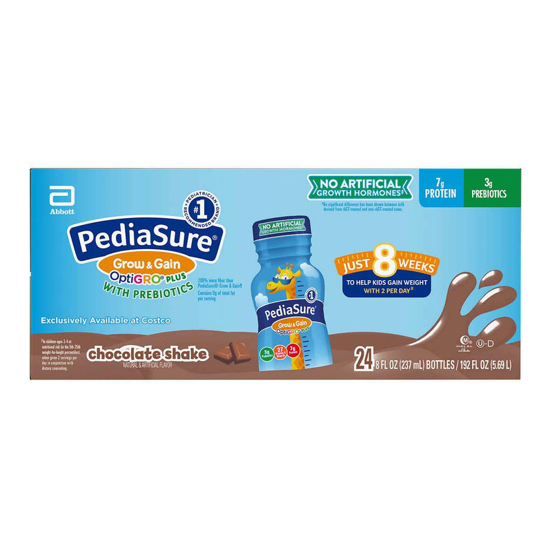 PediaSure OptiGRO Plus Kids Shake 8 fl oz., 24-count - Home Deliveries