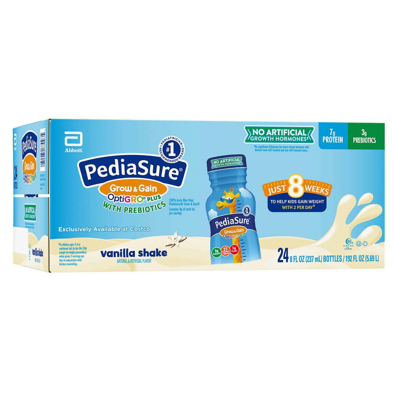 PediaSure OptiGRO Plus Kids Shake 8 fl oz., 24-count - Home Deliveries