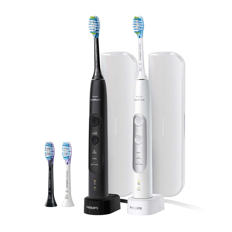 Philips Sonicare PerfectClean Rechargeable Toothbrush, 2-pack ) | Home Deliveries