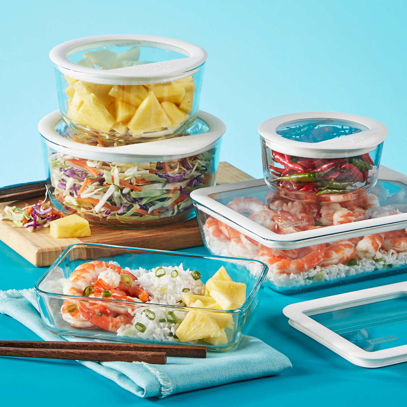 Pyrex 10-piece Ultimate Glass Food Storage Set ) | Home Deliveries