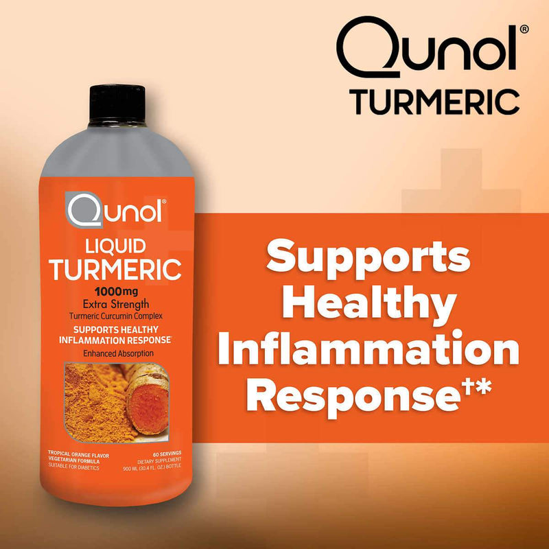 Qunol Liquid Turmeric 1,000 mg., 30.4 Ounces - Home Deliveries