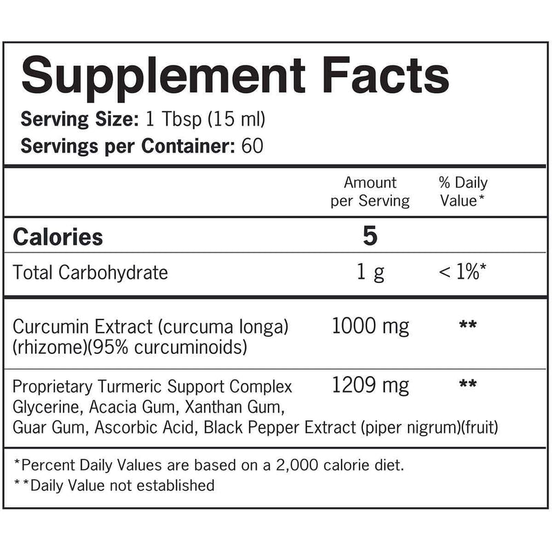 Qunol Liquid Turmeric 1,000 mg., 30.4 Ounces - Home Deliveries