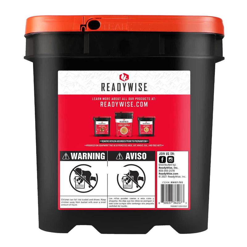 Readywise 110 Serving Emergency Protein Bucket ) | Home Deliveries