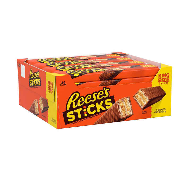 Reese's Sticks, King Size, 3 oz, 24-count