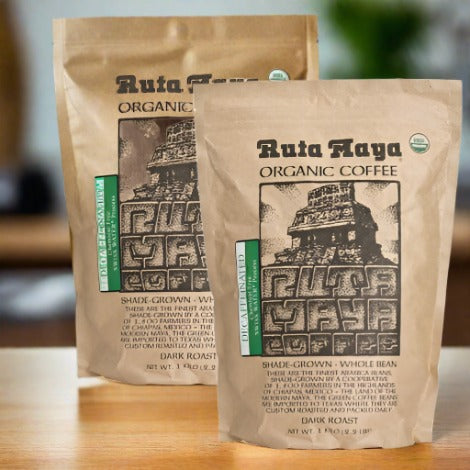 Ruta Maya Decaffeinated Coffee 2.2 lb, 2-pack ) | Home Deliveries