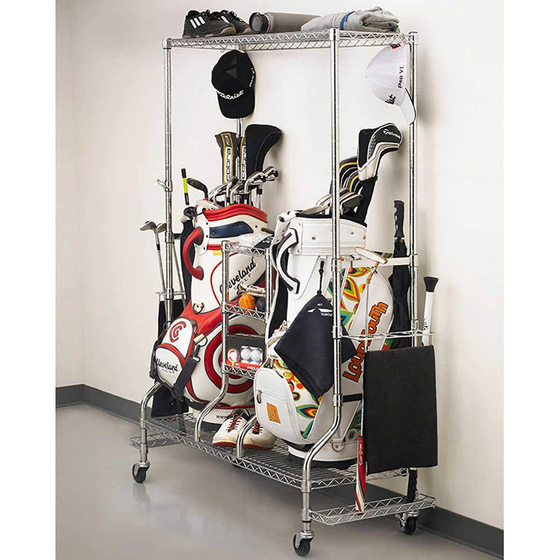 SafeRacks Golf Equipment Rack - Home Deliveries