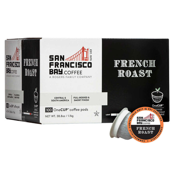 San Francisco Bay Coffee French Roast OneCup, 100-count ) | Home Deliveries