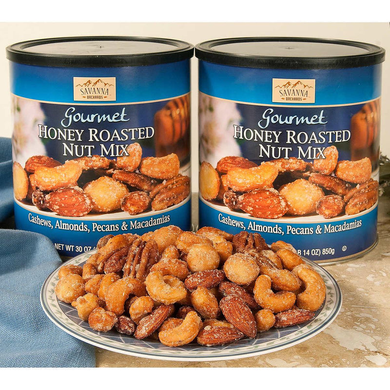 Savanna Honey Roasted Mix Nuts, 30 oz, 2-pack ) | Home Deliveries