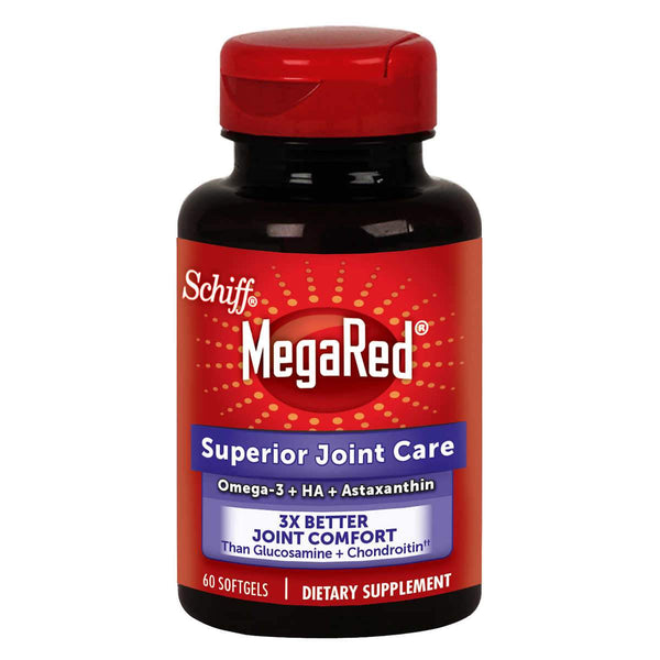 Schiff MegaRed Superior Joint Care, 60 Softgels