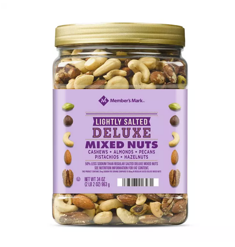 Member's Mark Lightly Salted Deluxe Mixed Nuts (34oz)