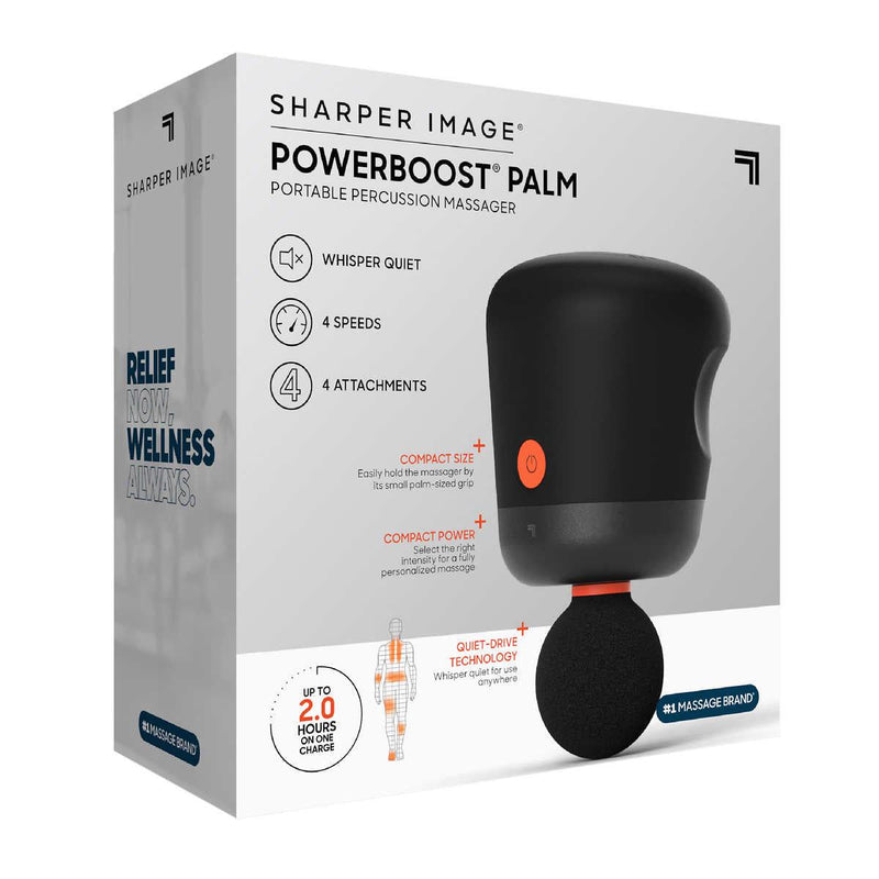 Sharper Image Powerboost Palm Portable Percussion Massager