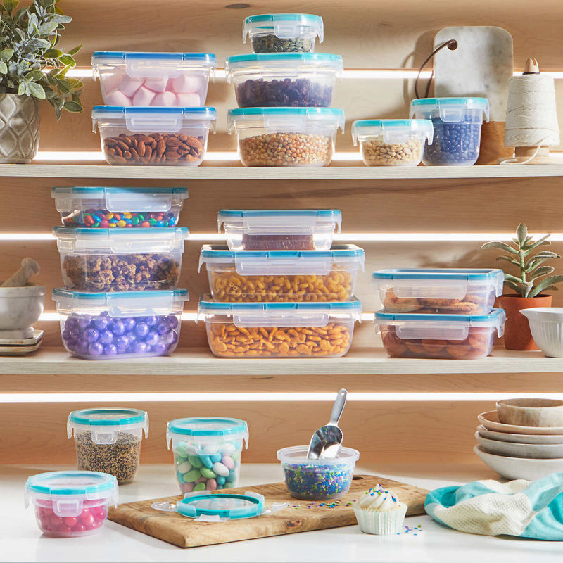 Snapware 38-piece Plastic Food Storage Set ) | Home Deliveries