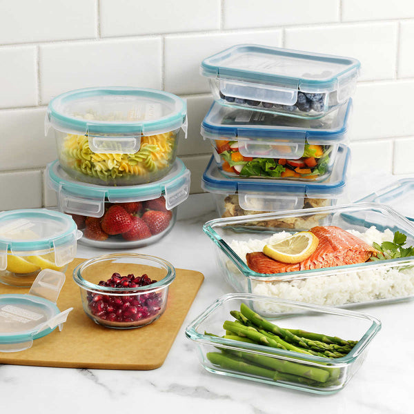 Snapware Pyrex 18-piece Glass Food Storage Set ) | Home Deliveries