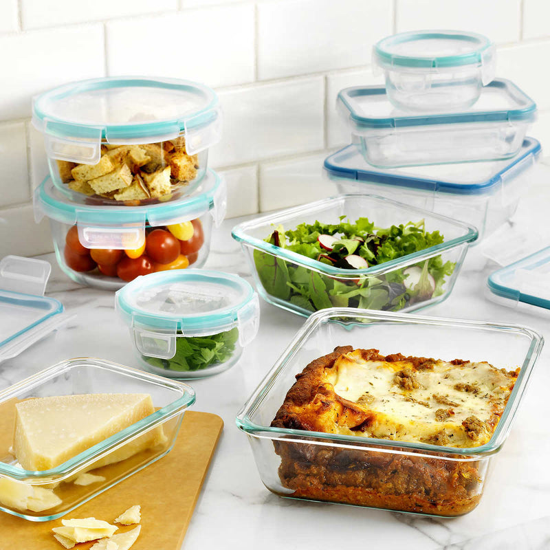 Snapware Pyrex 18-piece Glass Food Storage Set ) | Home Deliveries