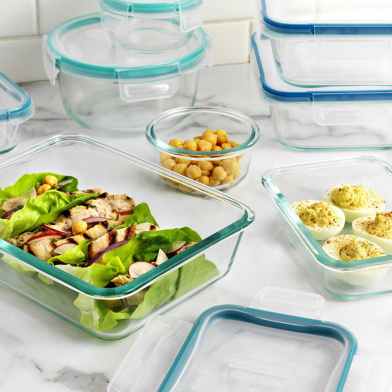 Snapware Pyrex 18-piece Glass Food Storage Set ) | Home Deliveries