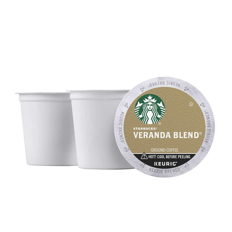 Starbucks Coffee Veranda Blend Blonde Roast K-Cup Pods, 72-count ) | Home Deliveries