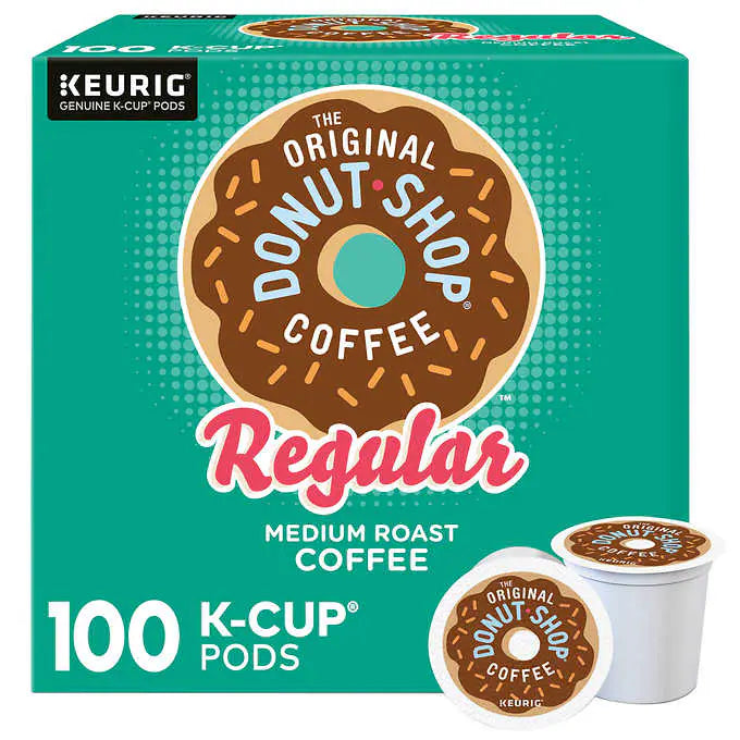 The Original Donut Shop Coffee K-Cup Pod, 80-count