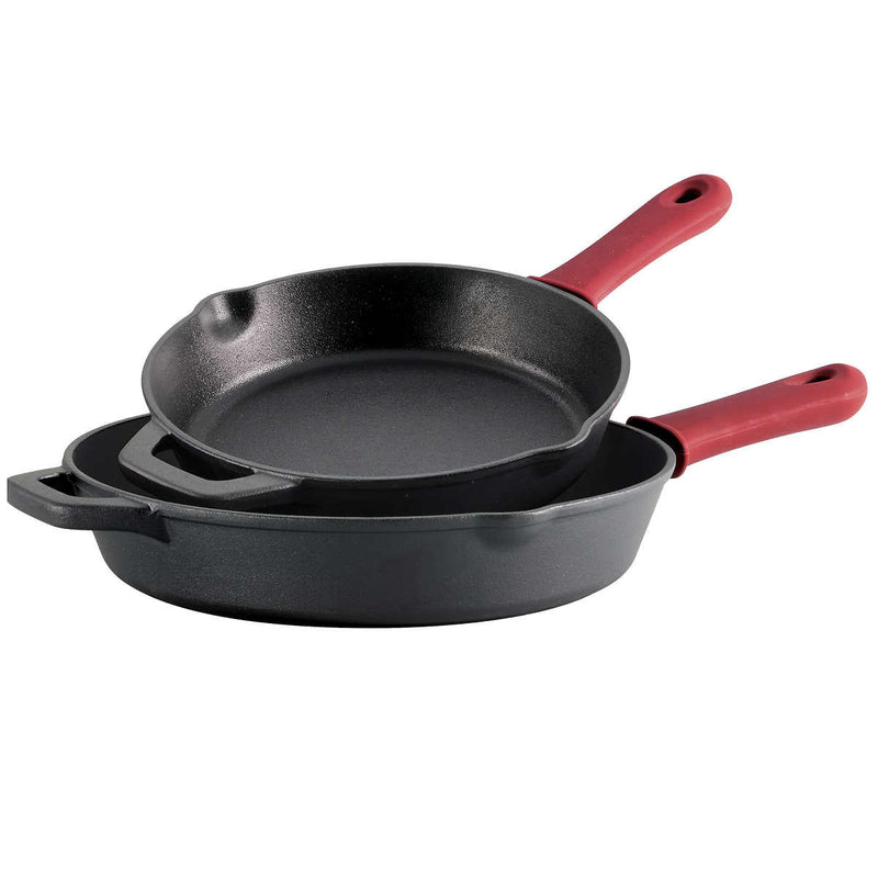 Tramontina 2-piece Cast Iron Skillets