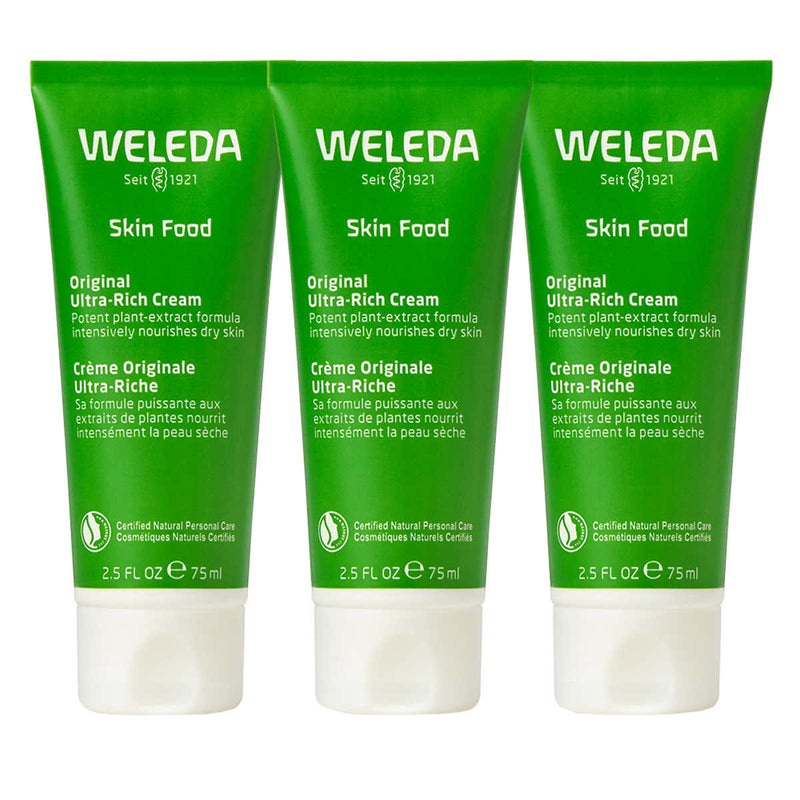 WELEDA Skin Food Original Ultra-Rich Cream 2.5 fl oz, 3-pack ) | Home Deliveries