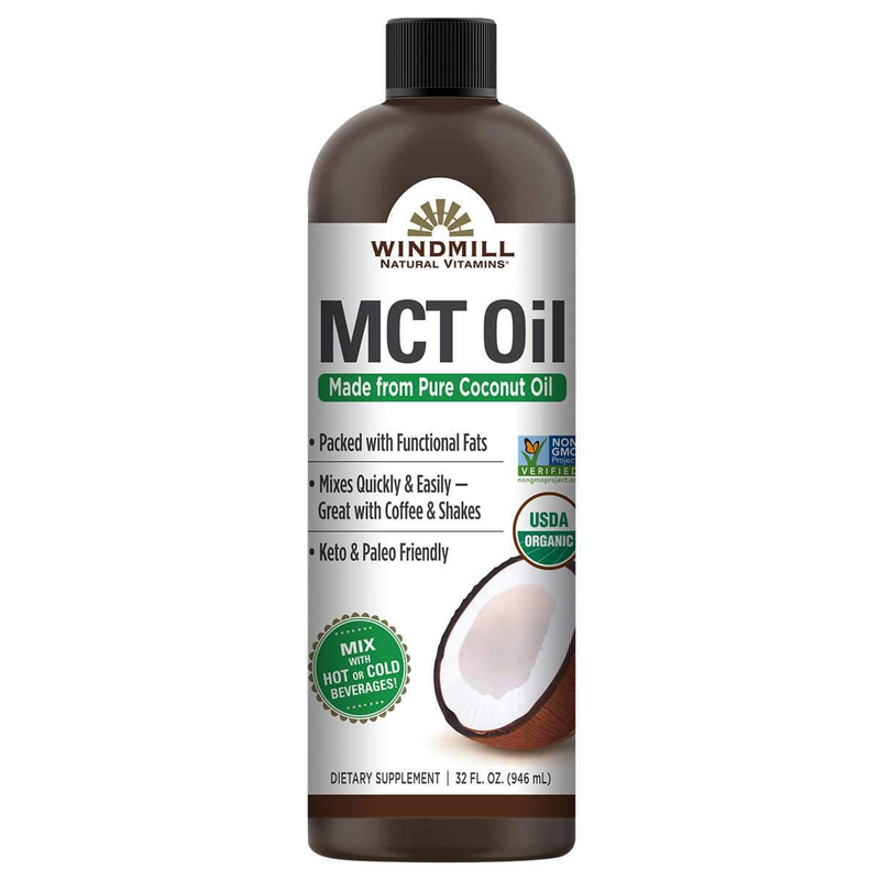 Windmill USDA Organic MCT Oil, 32 Ounces - Home Deliveries