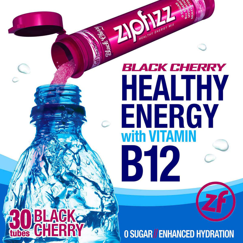 Zipfizz Healthy Energy Drink Mix, 30 Tubes - Select Flavor - Home Deliveries