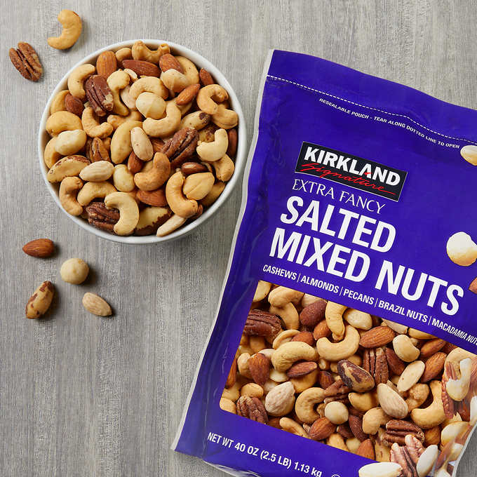 Kirkland Signature Extra Fancy Mixed Nuts, 2.5 lbs