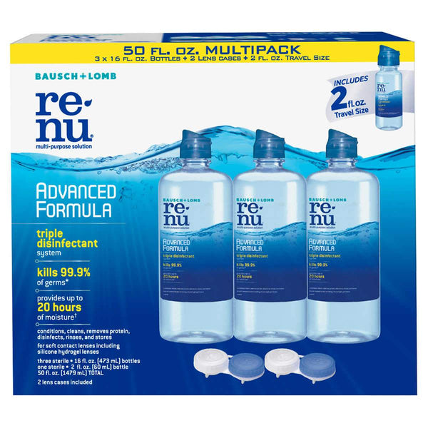 renu Advanced Formula Multi-Purpose Solution, 50 Ounces - Home Deliveries