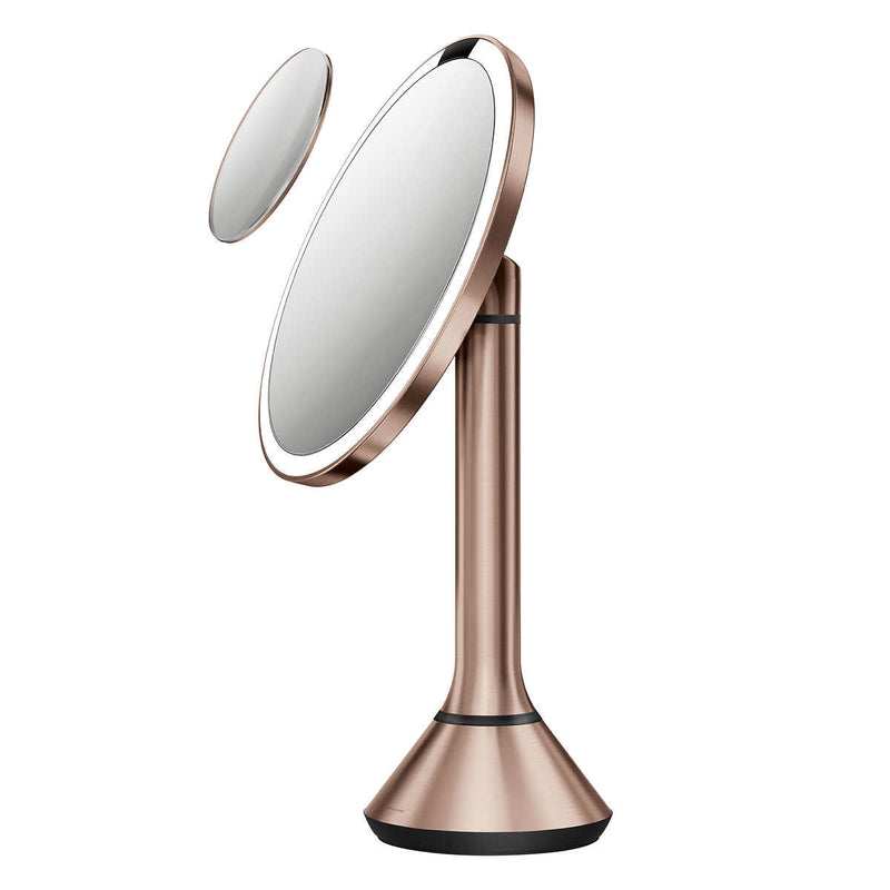 simplehuman 8” Round Sensor Mirror with 5x and 10x Magnification ) | Home Deliveries