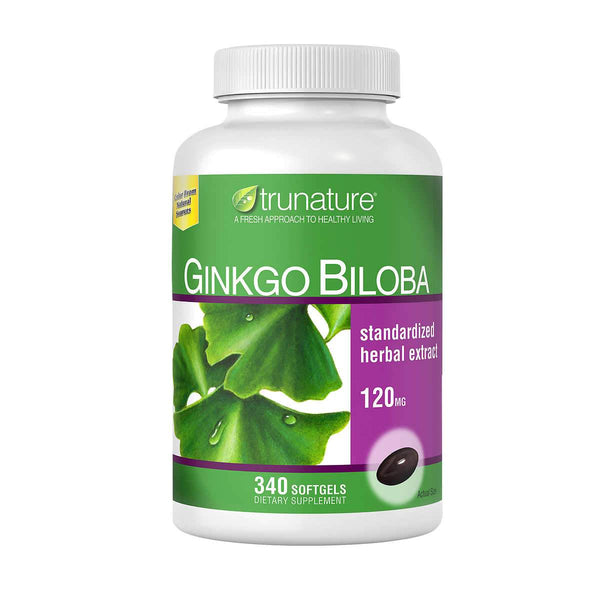 trunature Ginkgo Biloba 340 Softgels